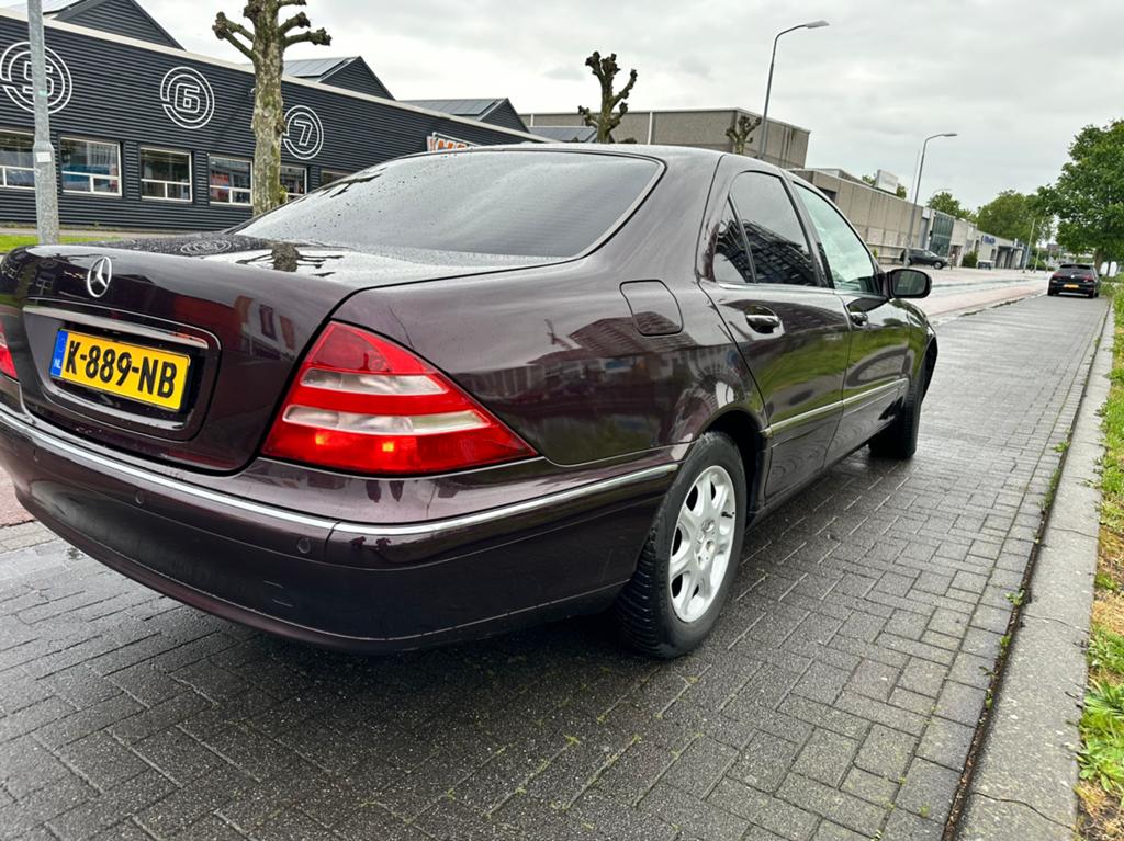 Mercedes S-KLASSE NIEUWE. APK SOFTCLOSE LUCHTVERING, Auto's, Automaat, Beige, Overige kleuren, Particulier