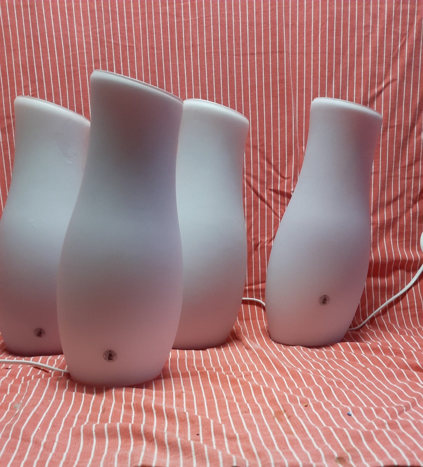 Tafellampen rode ikea type mylonit, lees de beschrijving, Meerkleurig, E14 (klein), Ophalen of Verzenden, IKEA