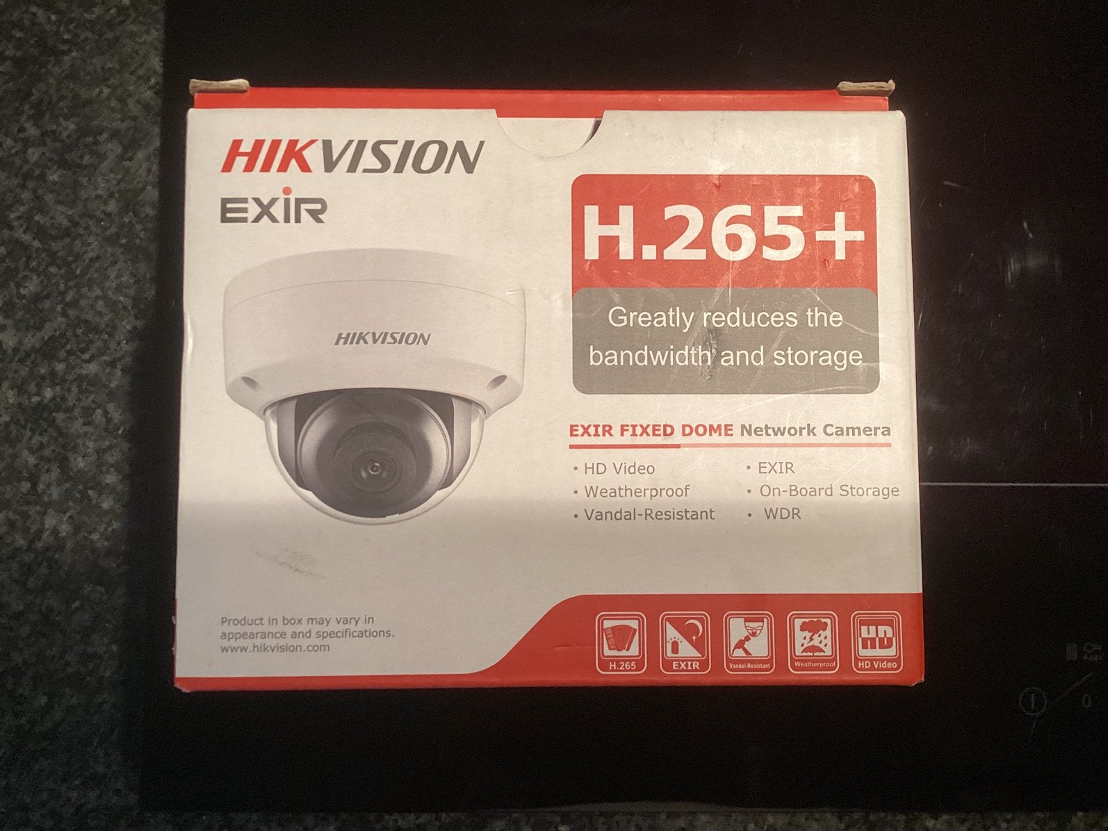 Hikvision Exir H.265+ beveiligingscamera netwerk dome, Ophalen of Verzenden, Nieuw