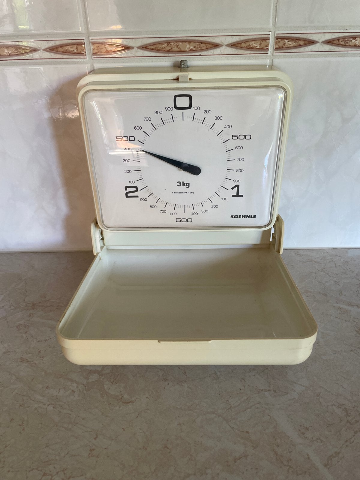 Vintage Soehnle Keukenweegschaal - 3kg Analoog, Ophalen, Keukenweegschaal, Gebruikt, Minder dan 10 kg