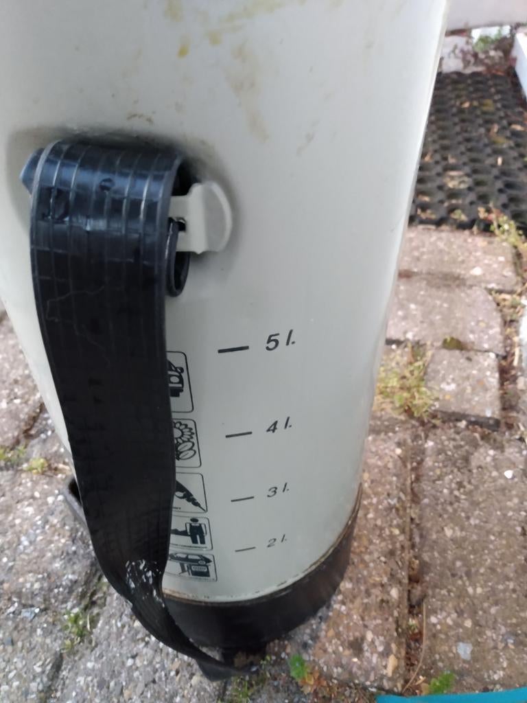 Hogedrukspuit inh 5 liter 6 bar, Ophalen, Gebruikt