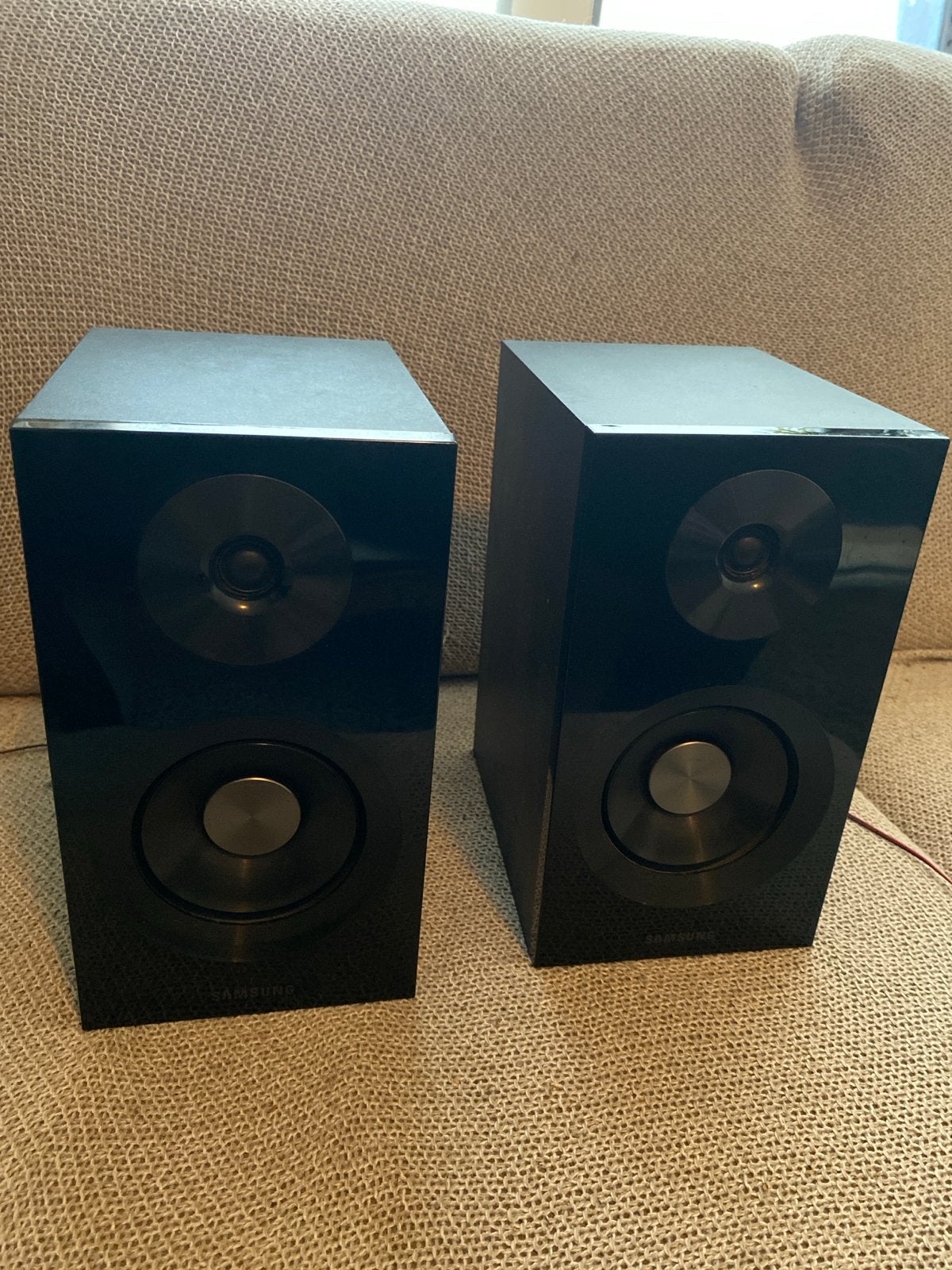 Samsung PS-C330D Luidsprekers (Set van 2), Audio, Tv en Foto, Stereo speakers, Gebruikt, Inclusief kabels, Minder dan 60 watt