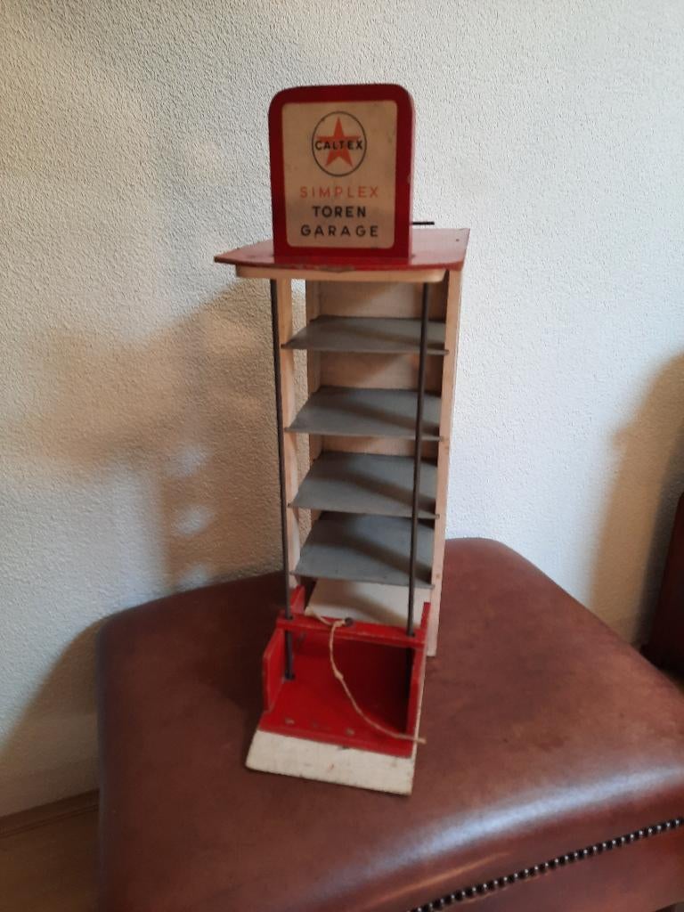 Caltex Simplex toren garage, Ophalen