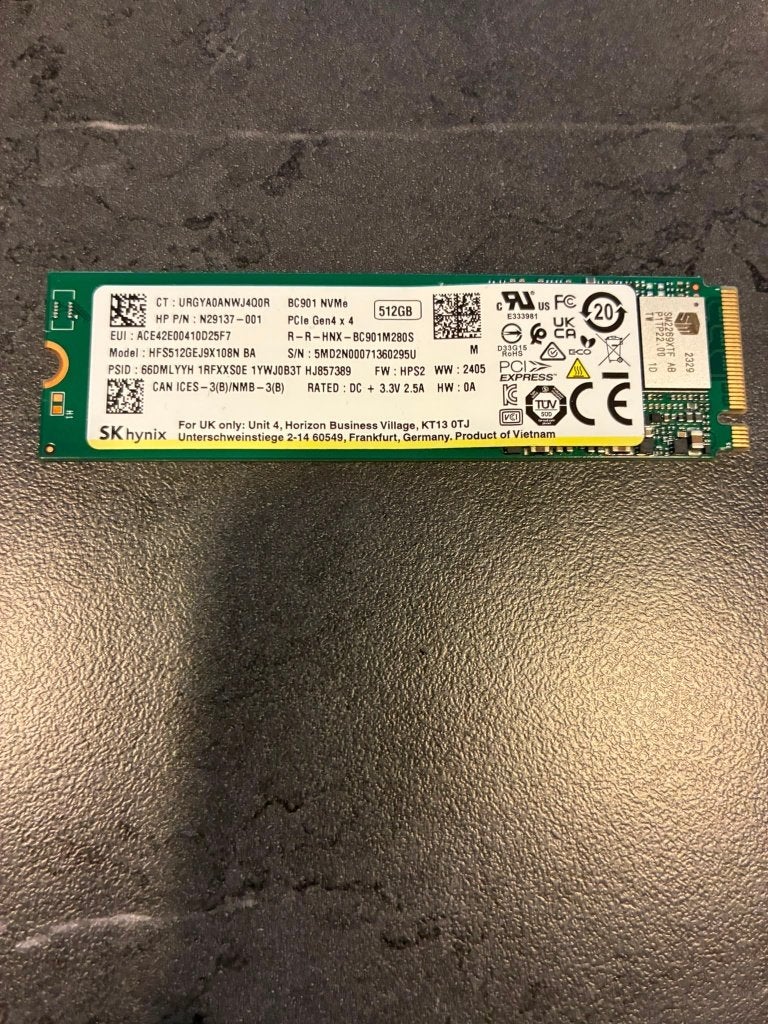 M2 SSD, Intern, SSD, Ophalen of Verzenden, Laptop