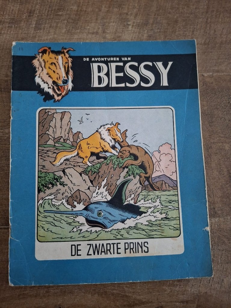 Bessy De zwarte Prins, Boeken, Gelezen, Willy Vandersteen, Eén stripboek, Ophalen of Verzenden
