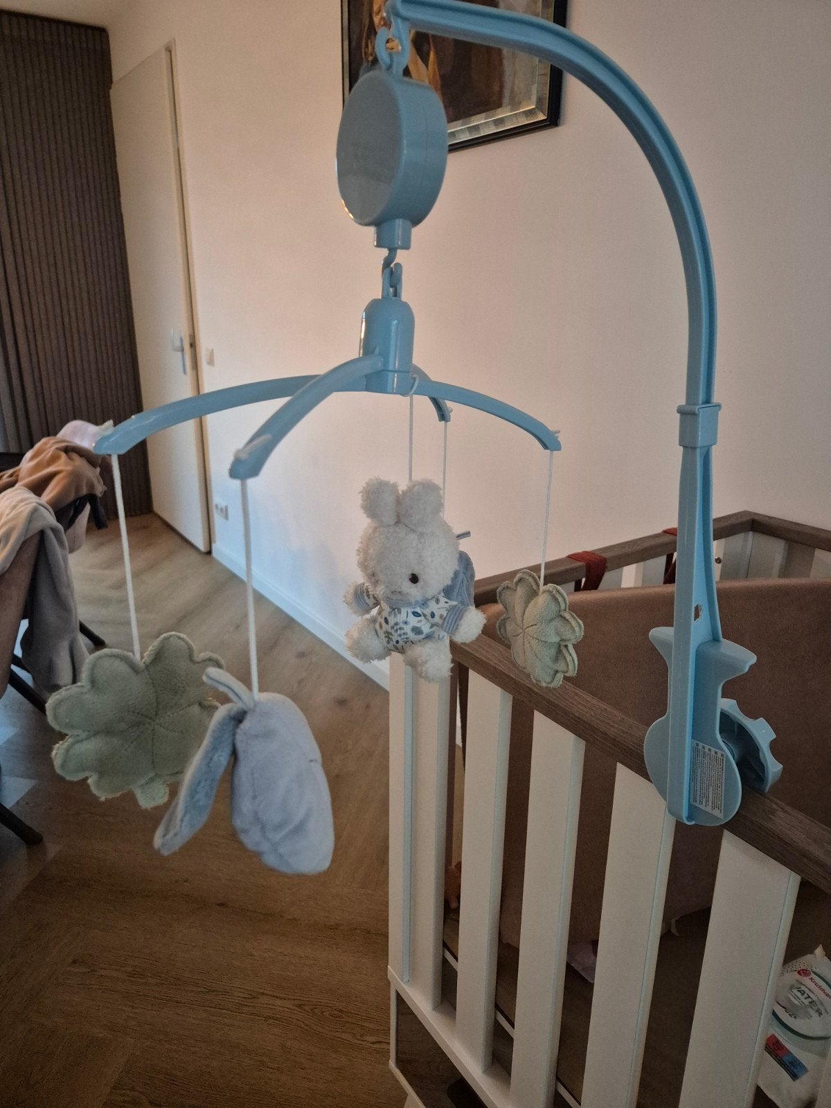 nijntje miffy X little dutch music mobile, Kinderen en Baby's, Ophalen, Gebruikt, Mobiel
