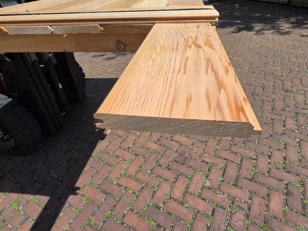 Red Cedar puntgroef 18x135 mm - nr: HP41, Ophalen, Nieuw, 180 tot 250 cm, Planken