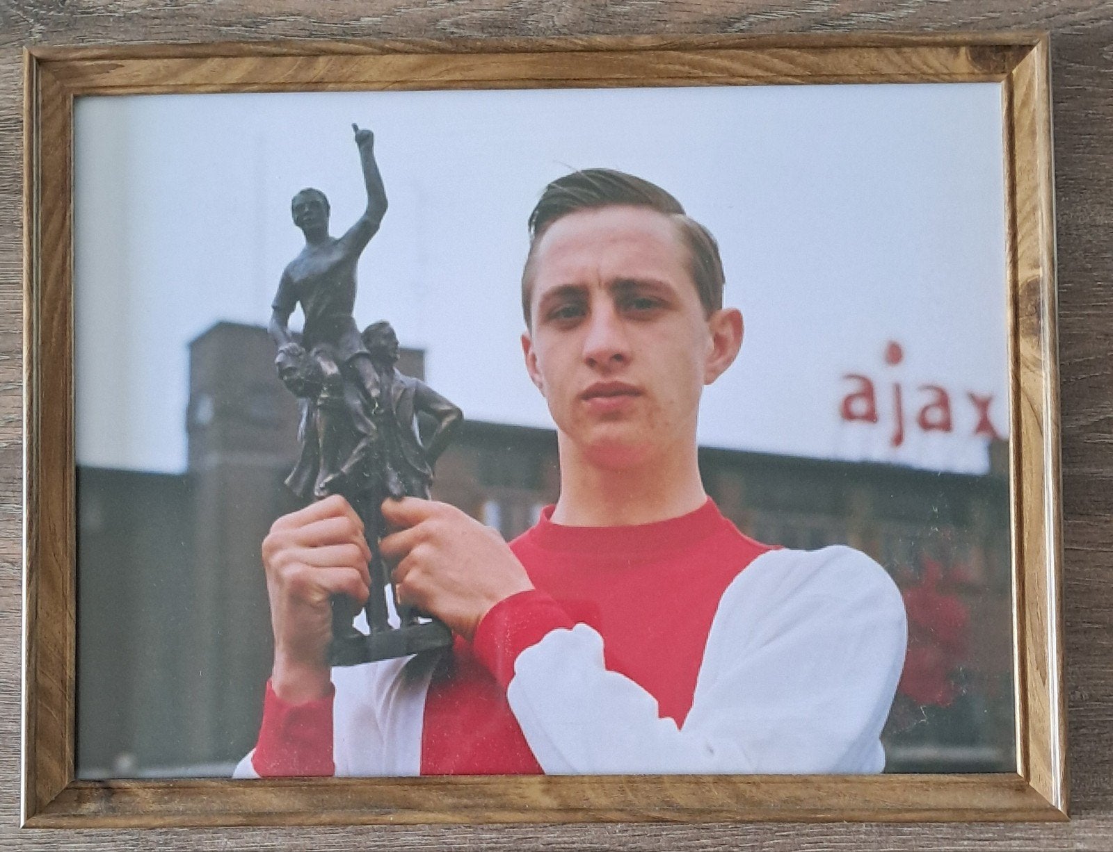Poster Johan Cruijff., Ophalen of Verzenden, Zo goed als nieuw, Ajax, Poster, Plaatje of Sticker