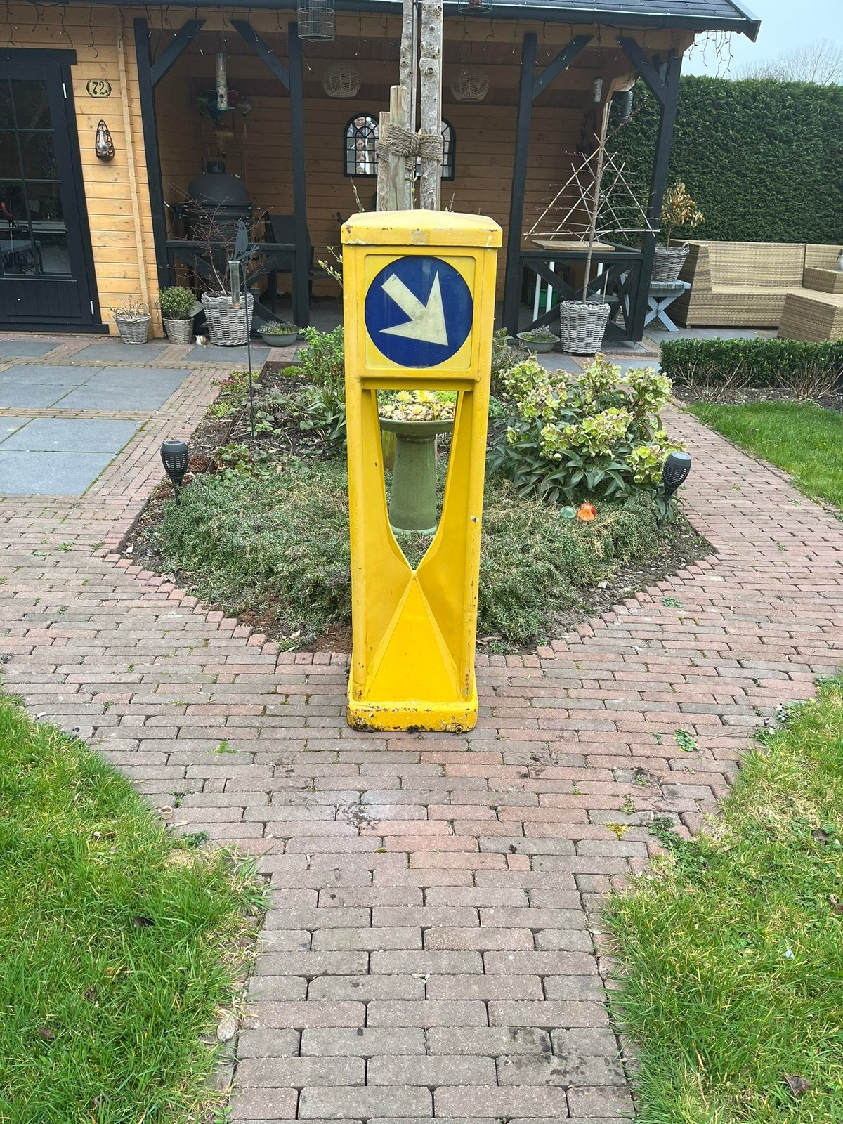 Verkeerszuil, Ophalen, Zo goed als nieuw, Zonne-energie, Minder dan 50 watt