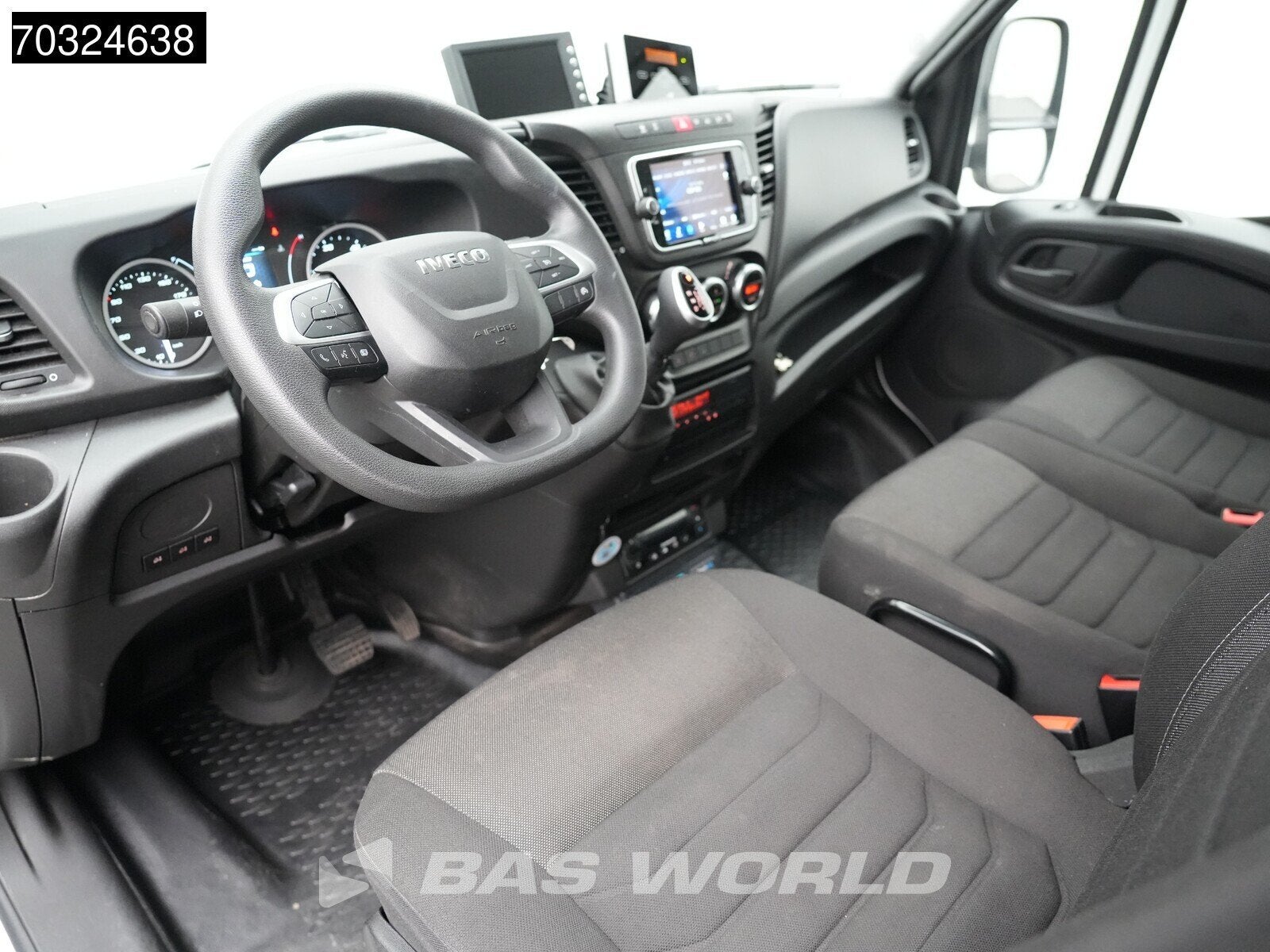Iveco Daily 72C21 3.0L Automaat Lamberet Laadklep Koelwagen, Automaat, Stof, Gebruikt, Euro 6