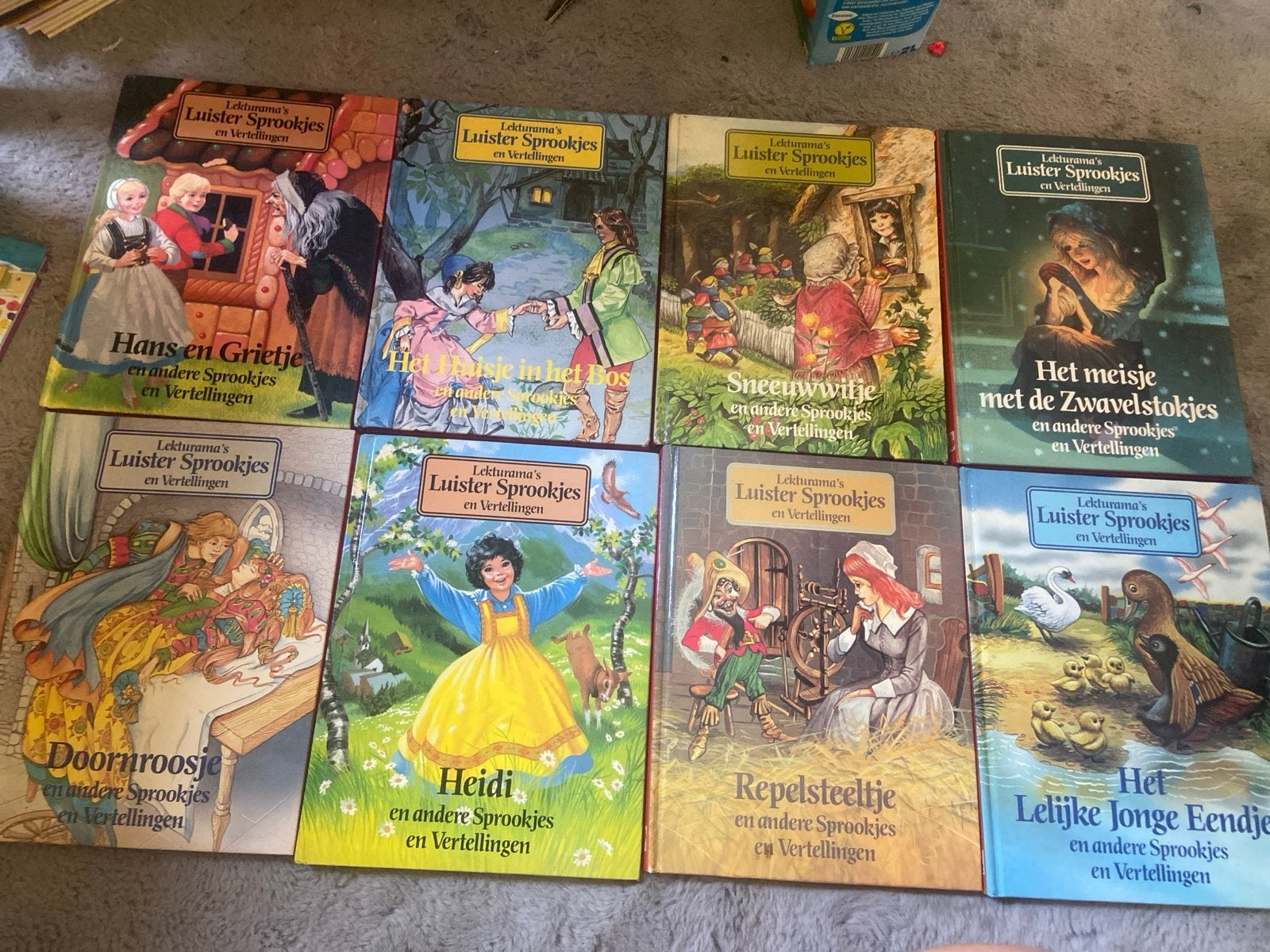 Lekturama's Luister Sprookjes en Vertellingen - 8 boeken, Ophalen of Verzenden, Gelezen