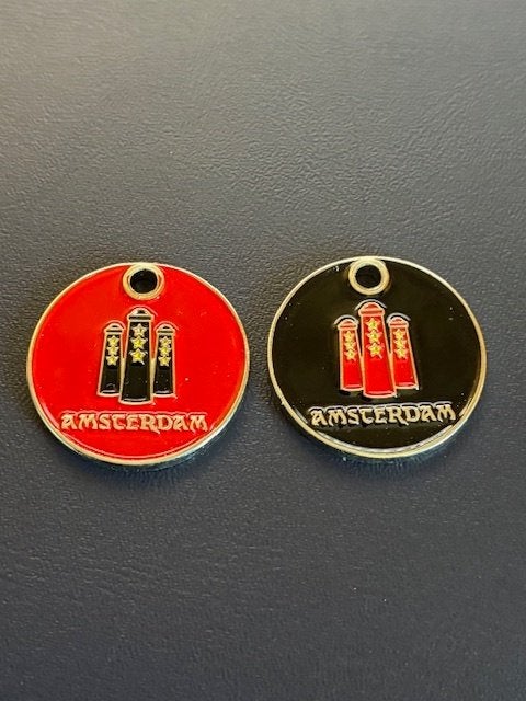 winkelwagenmuntjes Amsterdam 2x, Verzamelen, Ophalen of Verzenden