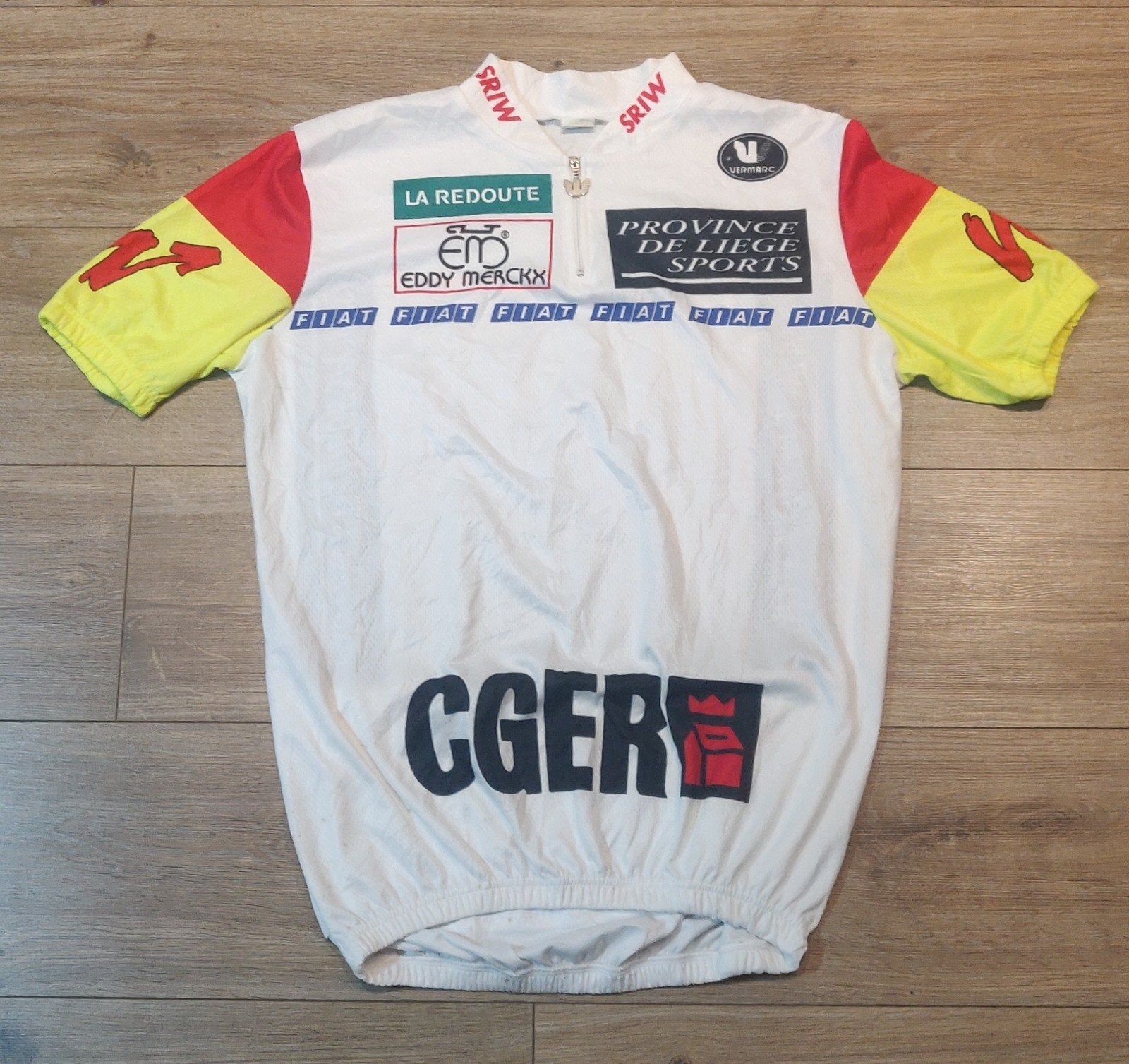 Wielershirt Ronde van Luik, Ophalen of Verzenden