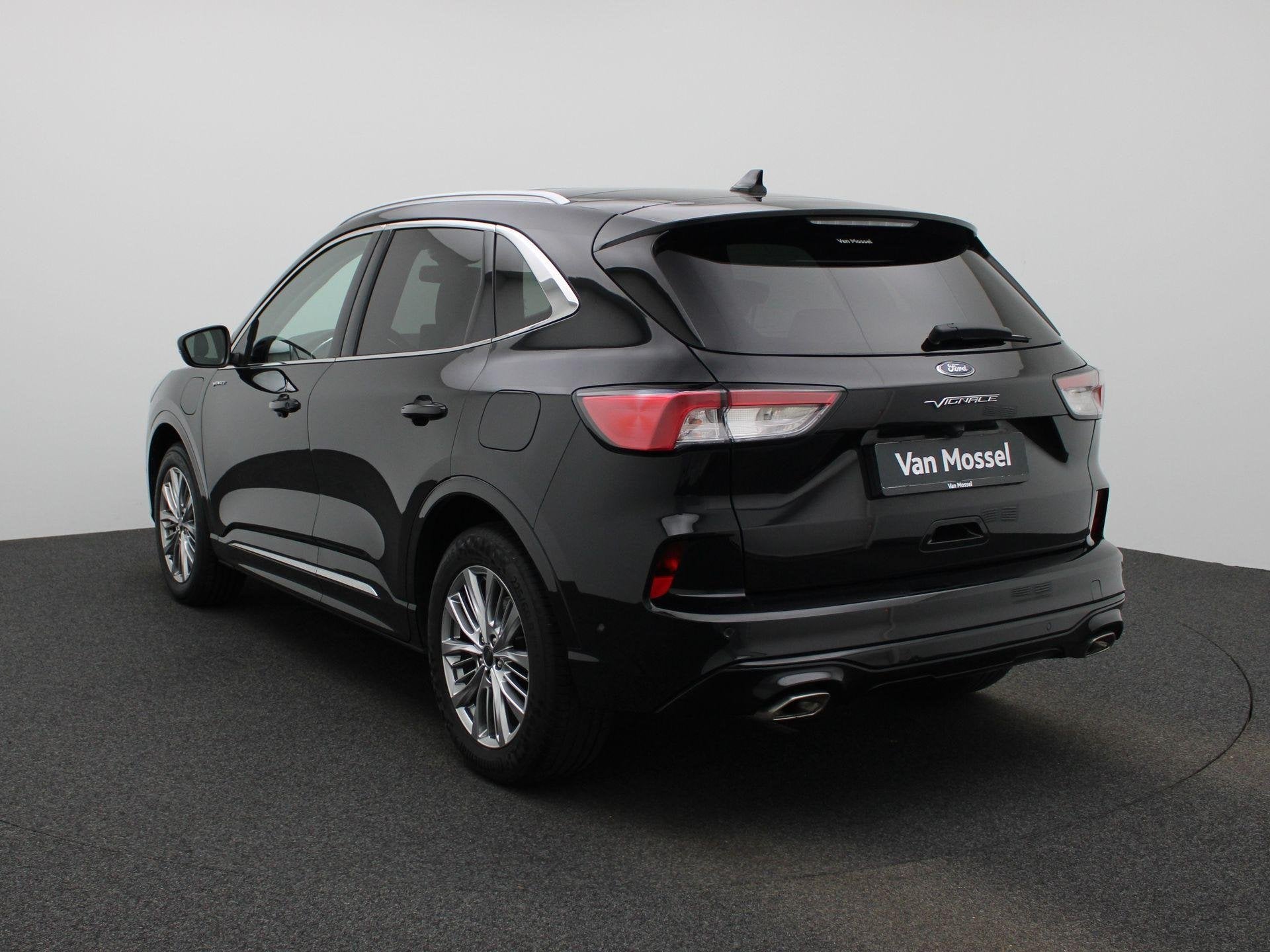 Ford Kuga 2.5 PHEV Vignale | Apple Carplay/Android Auto | Pa, Auto's, 12 maanden, Gebruikt, 4 cilinders, Zwart