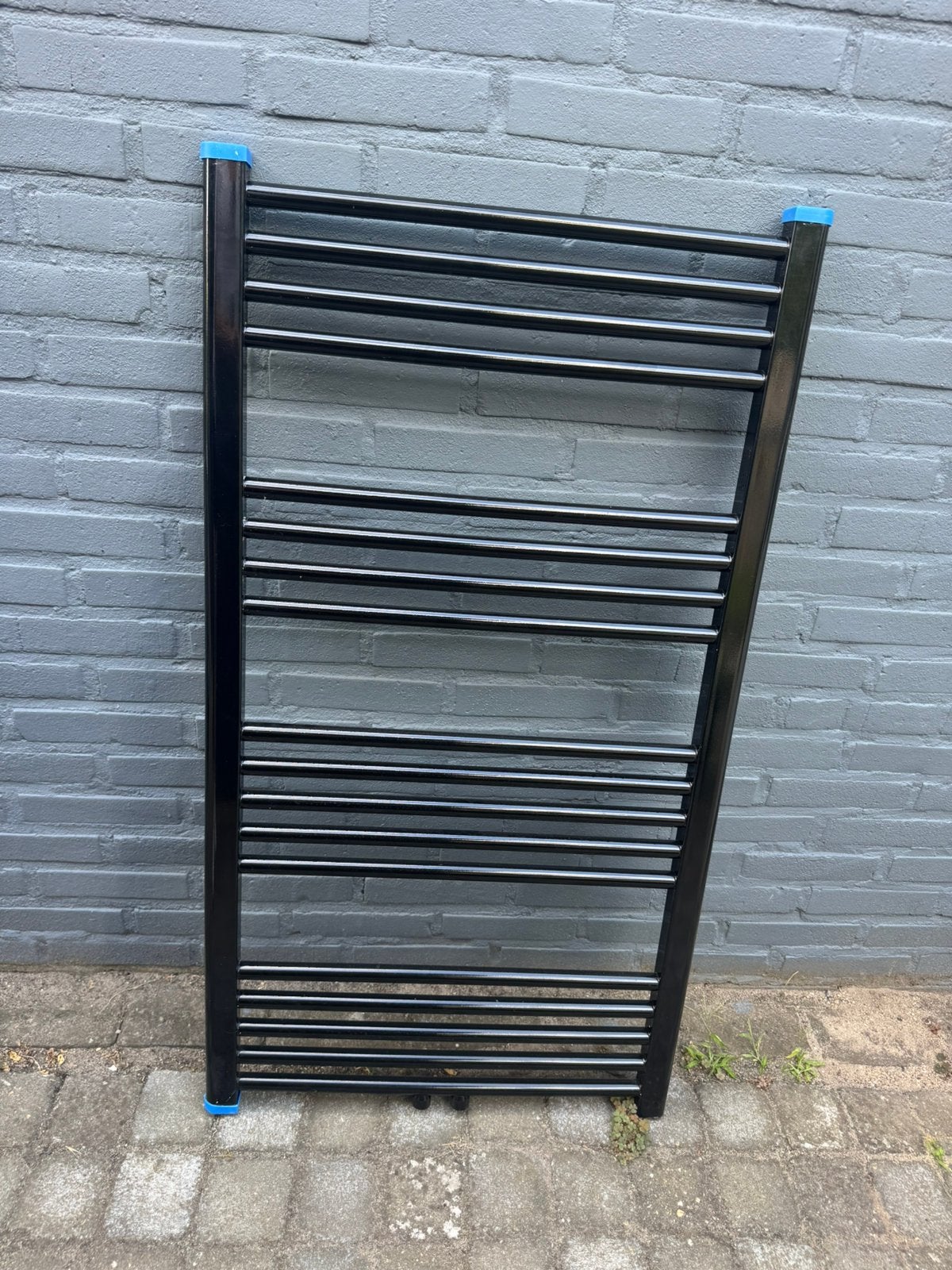 Zwarte (handdoek) radiator. Nieuw!, Radiator, Nieuw, Ophalen of Verzenden, 60 tot 150 cm