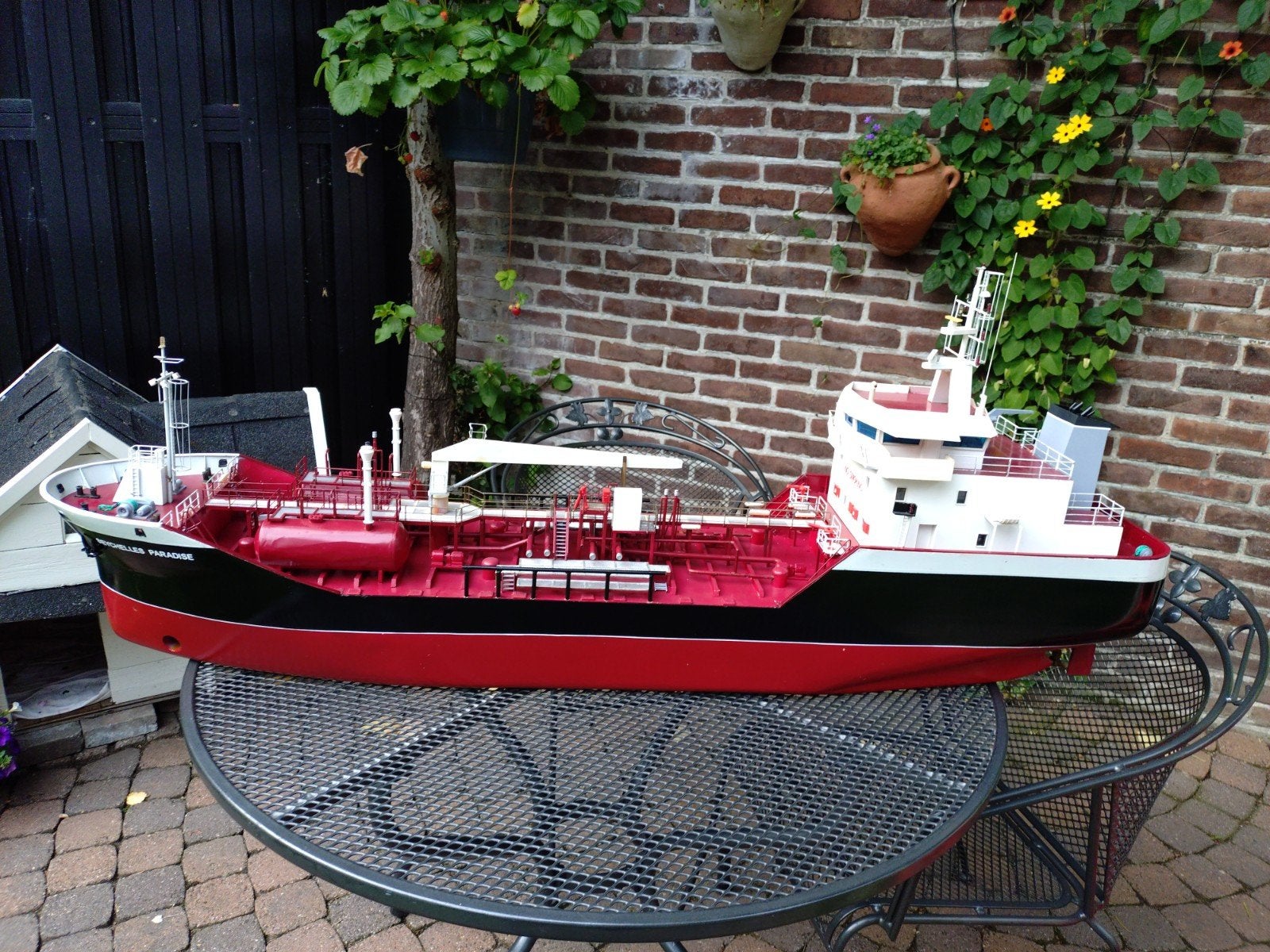 Tanker rc, Ophalen