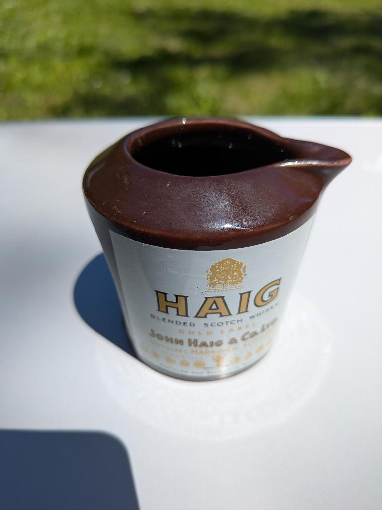 Whisky kan HAIG Scotch Whisky (mini), Ophalen of Verzenden, Zo goed als nieuw, Gebruiksvoorwerp