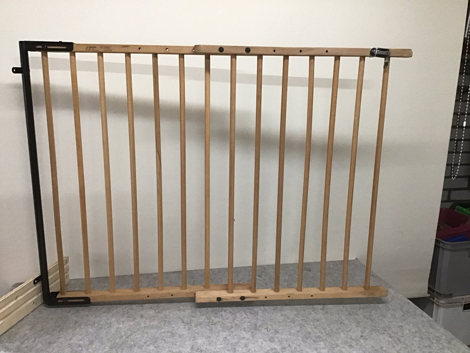 Trap/deurhekje  Huisdierenhekje, Ophalen, Gebruikt, 100 tot 115 cm, Schroefhekje