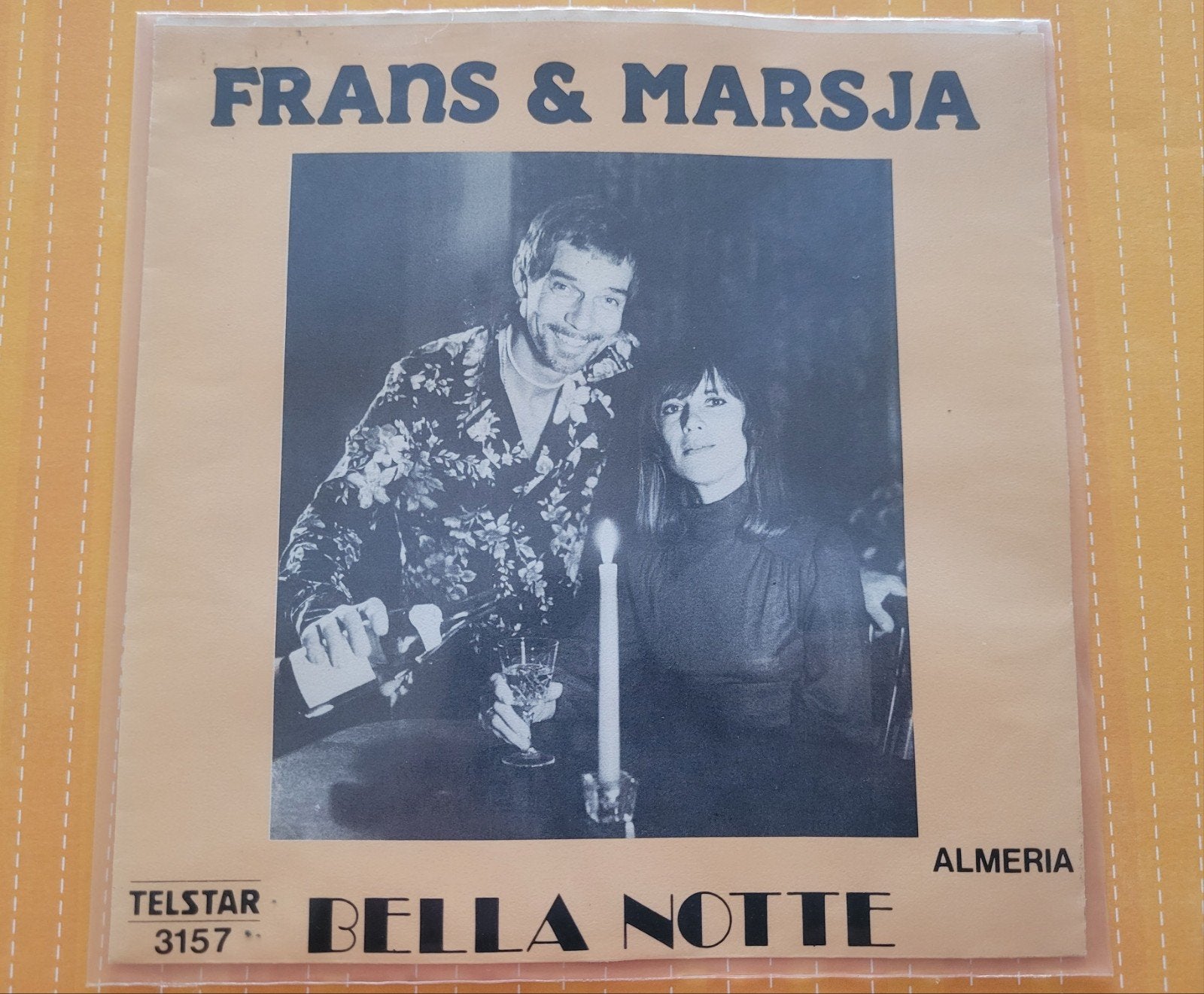 Frans & Marsja - Bella notte - Almeria, Ophalen, Zo goed als nieuw, Overige formaten, Levenslied of Smartlap