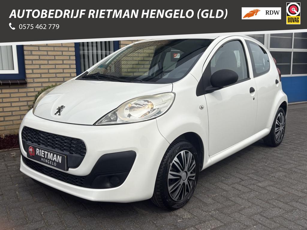 Peugeot 107 1.0 Access Accent BTW-AIRCO-12MND MOBILITEIDS GA, Euro 5, Gebruikt, 4 stoelen, Origineel Nederlands