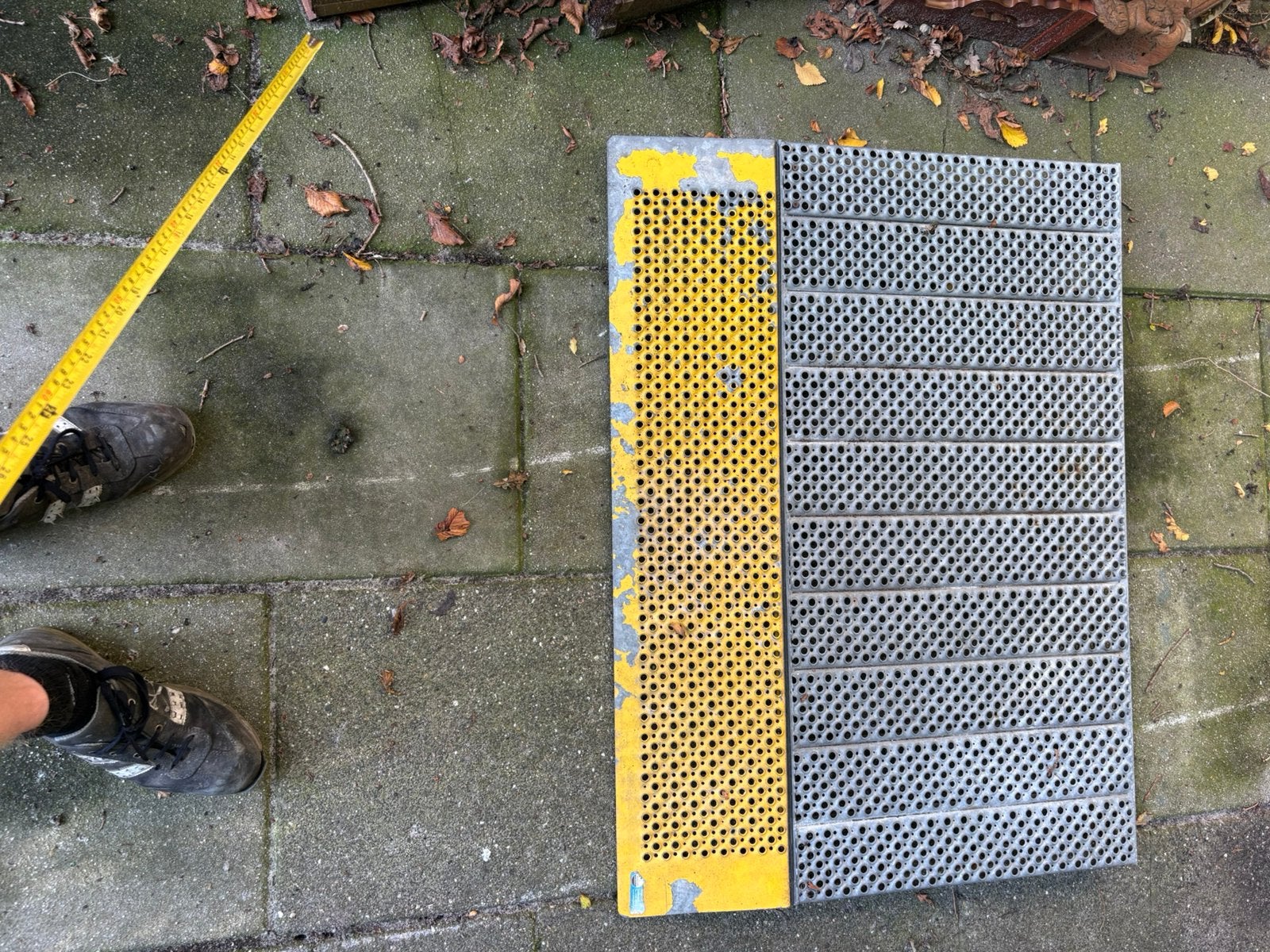 Oprij plaat / rolstoel helling, Ophalen of Verzenden, Zo goed als nieuw