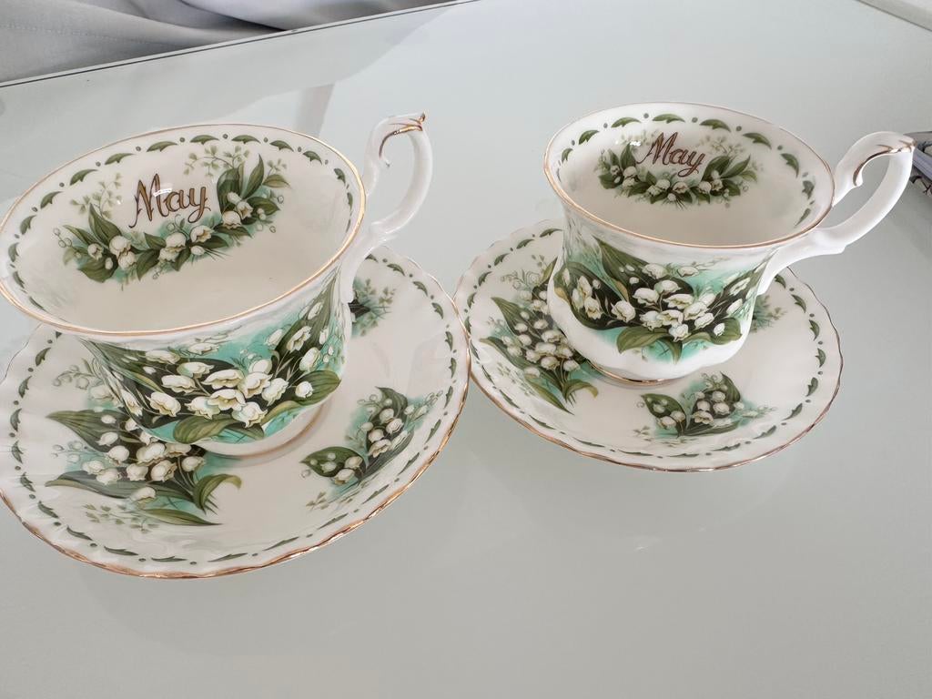 Royal albert kop en schotel heer en dame, Ophalen of Verzenden