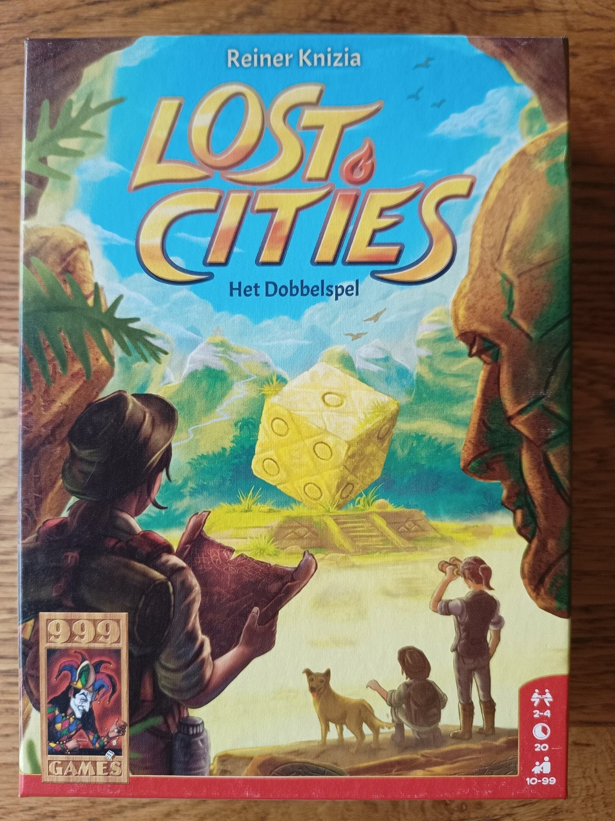 Lost Cities dobbelspel, Ophalen of Verzenden, Zo goed als nieuw