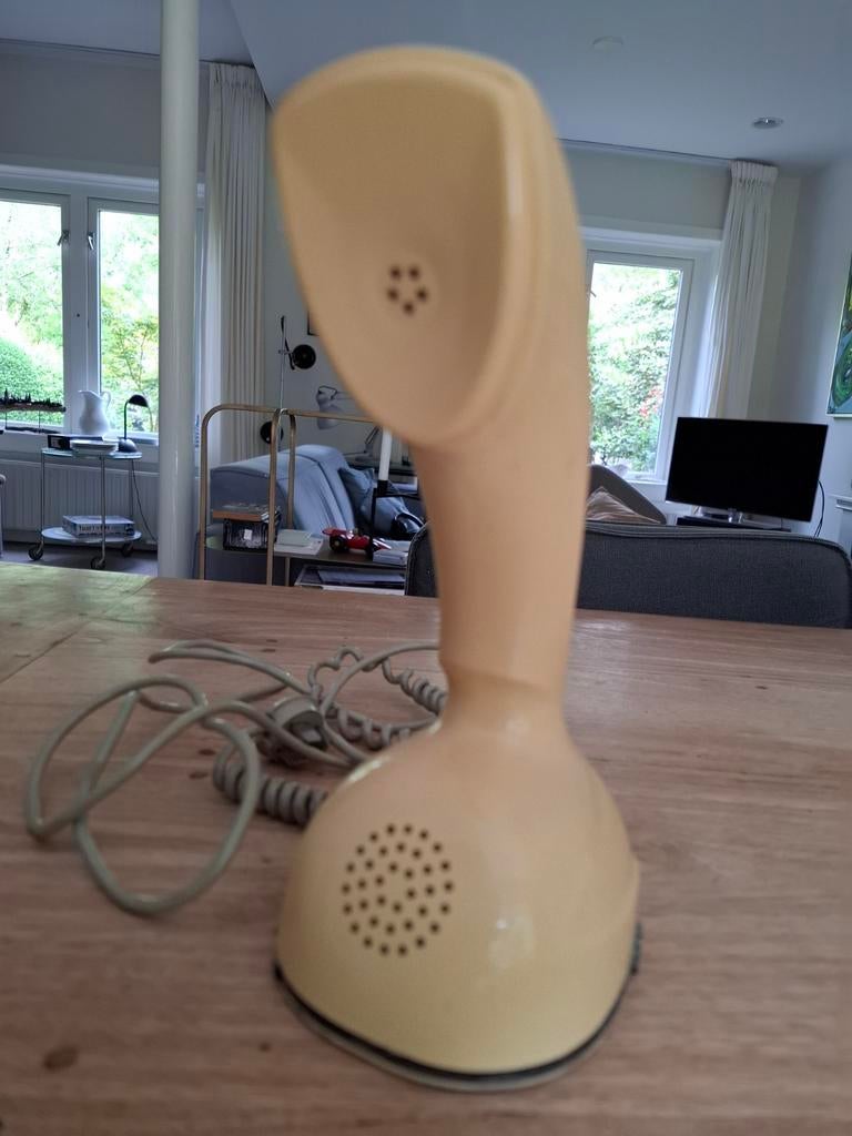 Vintage Ericofon Cobra Telefoon - Crème Kleur, Ophalen, Gebruikt, 1 handset