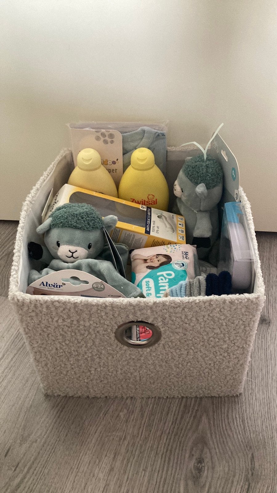 Luxe XL kraampakket Boy (Zwitsal,Pampers en Difrax) NIEUW!, Ophalen of Verzenden, Nieuw, Kraamcadeau