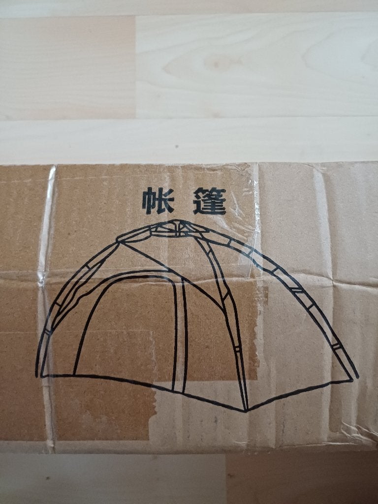 Nieuw in doos Outdoor Camping Tent 210x210x145, Ophalen of Verzenden, Nieuw