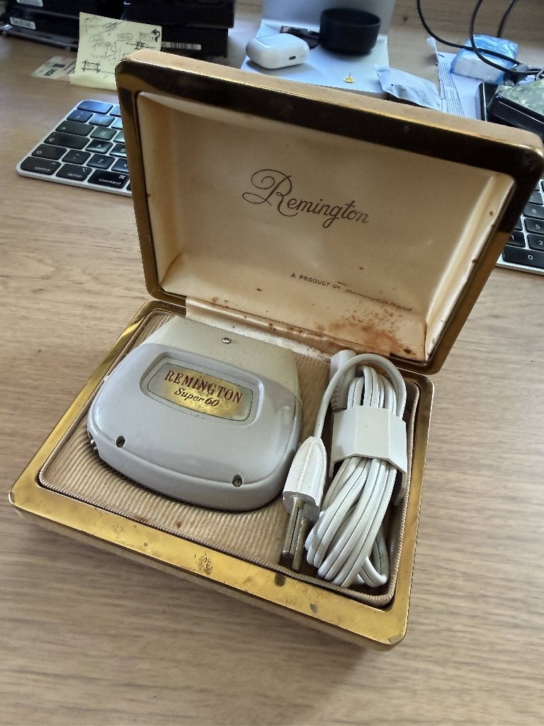 Vintage Remington Super 60 scheerapparaat, Verzenden, Persoonlijke verzorging