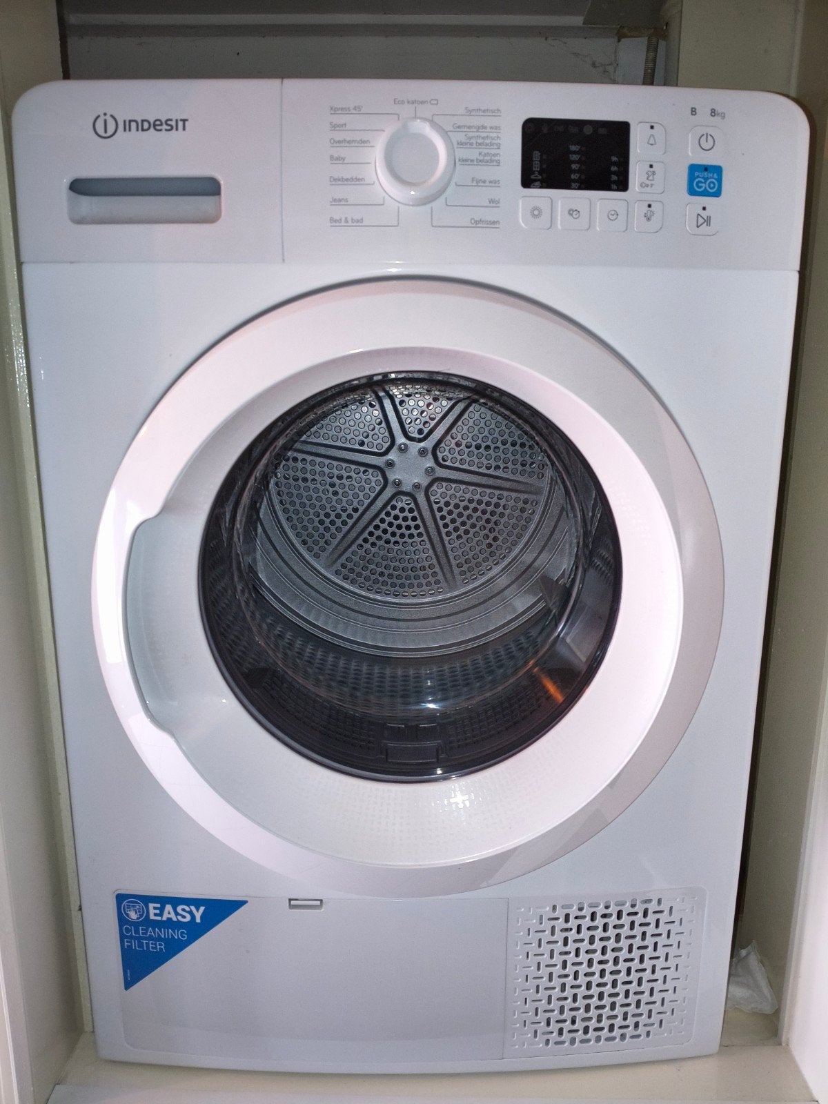 Droger condens, Ophalen, 6 tot 8 kg, Gebruikt, 85 tot 90 cm