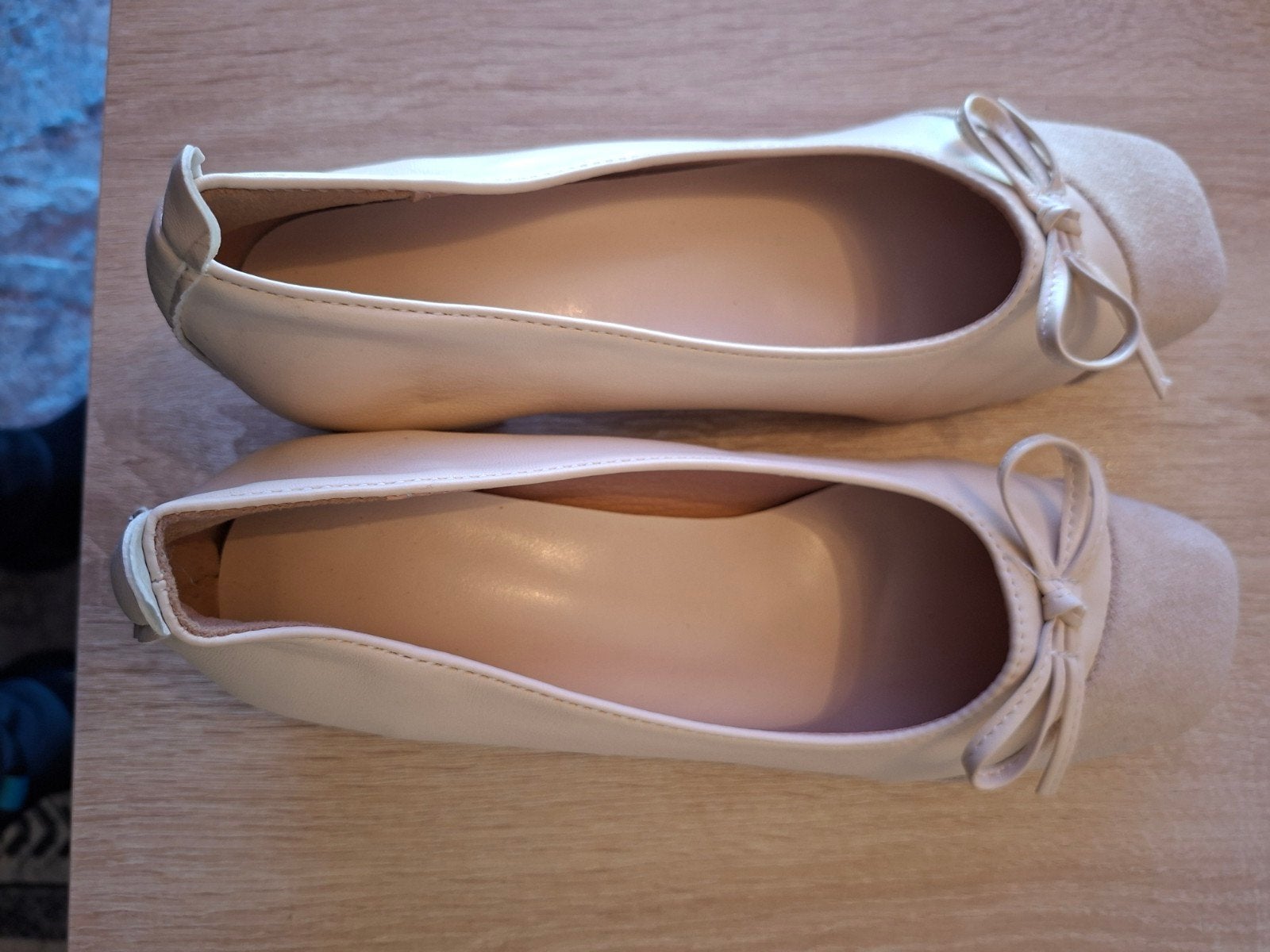 Anna Field Ballerina's maat 39 met strikdetail, Ophalen, Anna Field, Beige, Nieuw