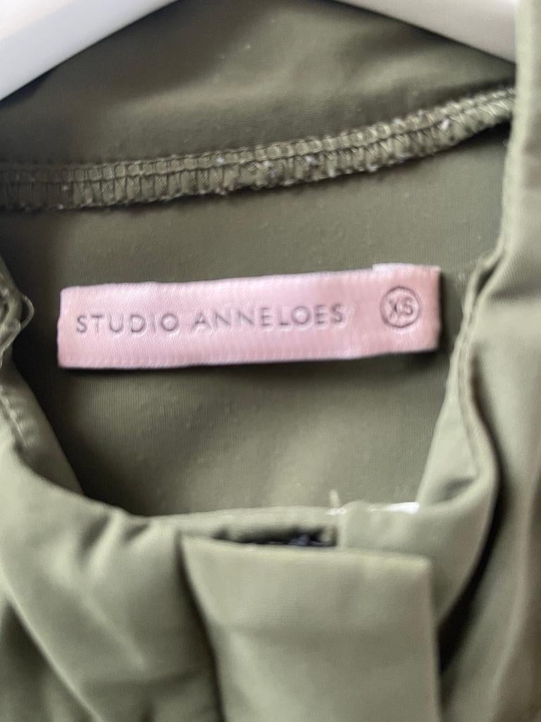 Studio Anneloes jumpsuit groen mt. XS, Kleding | Dames, Jumpsuits, Studio Anneloes, Ophalen of Verzenden, Zo goed als nieuw, Maat 34 (XS) of kleiner