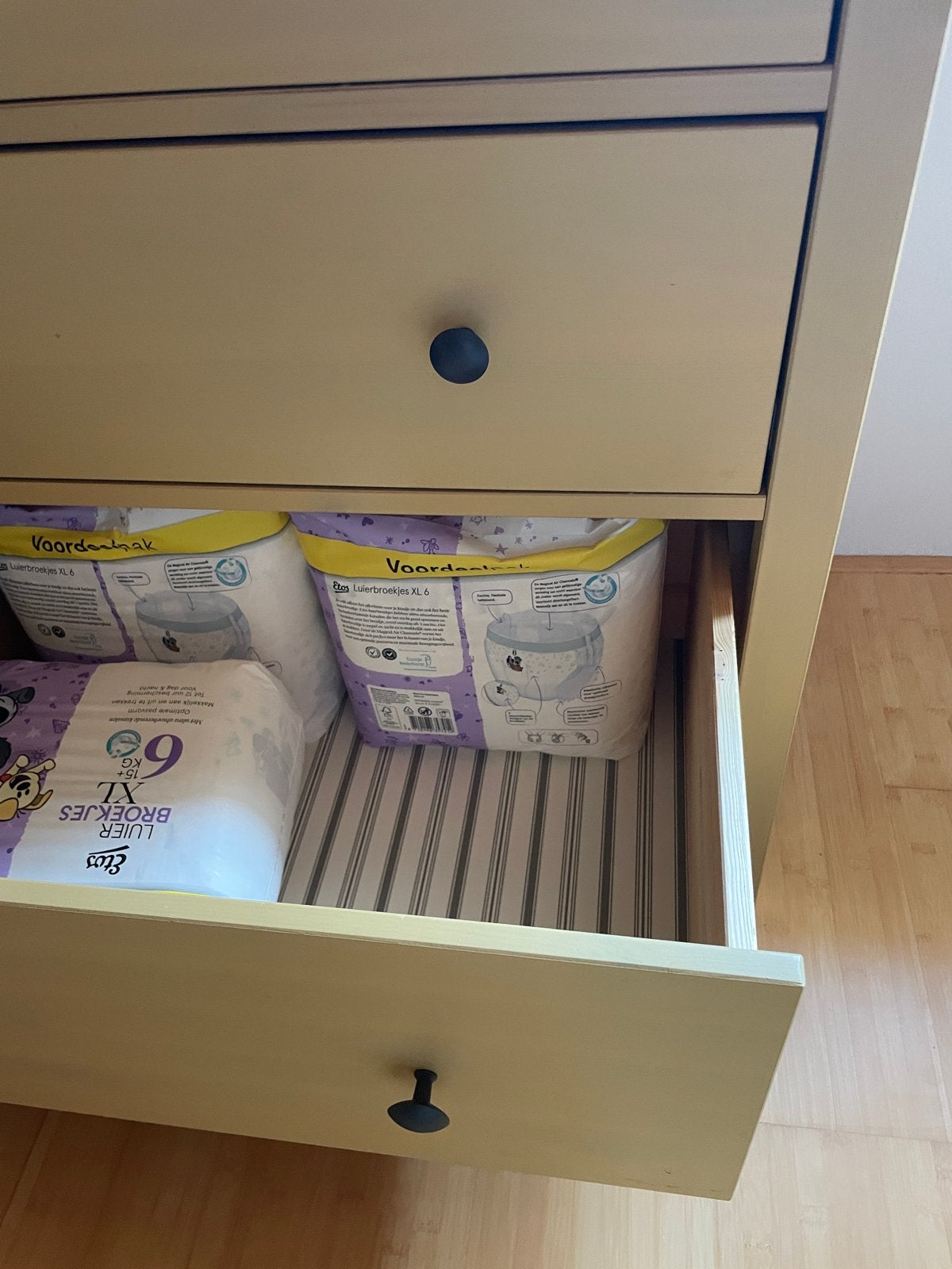 IKEA Hemnes Ladekast Okergeel - 108x86 cm, Kinderen en Baby's, Ophalen, 50 tot 70 cm, 90 tot 105 cm, 100 cm of meer