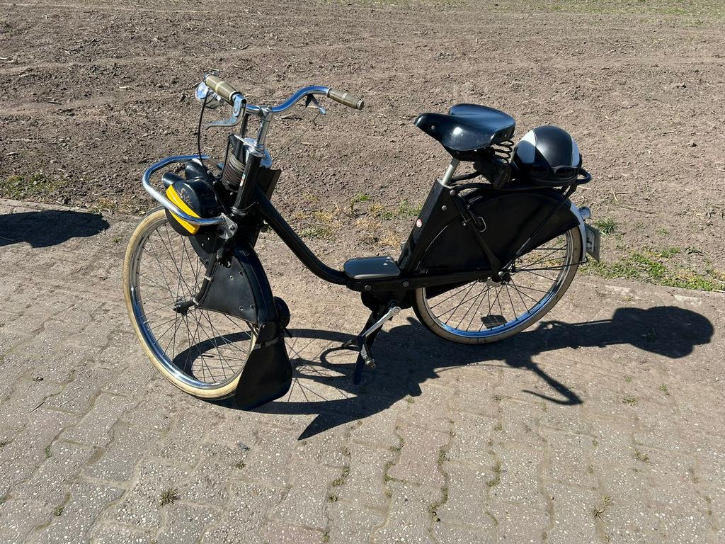 Originele Solex koffertje te koop, Fietsen en Brommers, Ophalen, Gebruikt, 2200 (Koffertje), Maximaal 25 km/u