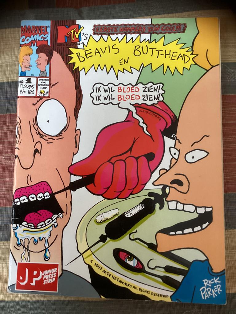 Beavis en Butt-Head stripboek 1995, Eén stripboek, Verzenden, Zo goed als nieuw