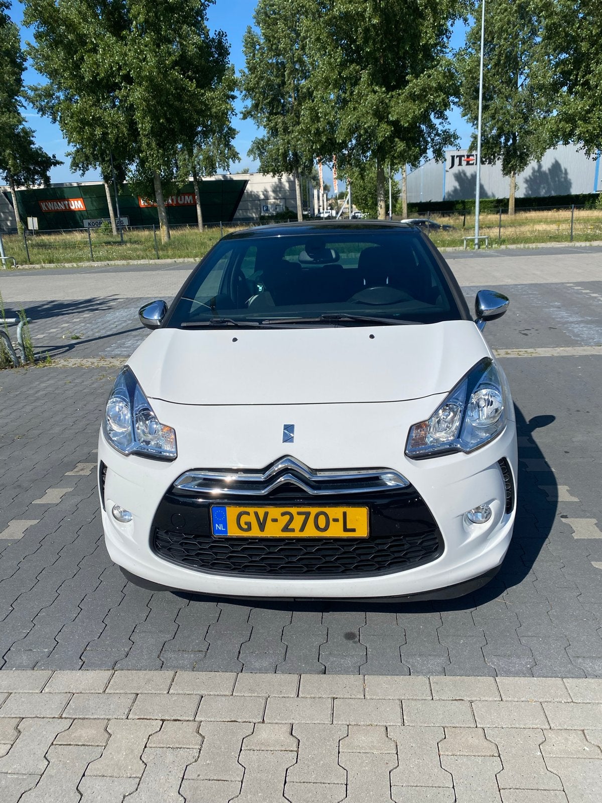 Citroën DS3 1.6 VTI 88KW 2013 Wit, Voorwielaandrijving, 40 €/maand, 4 cilinders, Wit