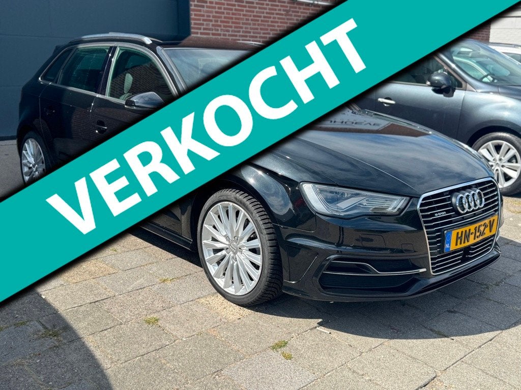 Audi A3 Sportback 1.4 e-tron PHEV S-Line Led * Pano * Navi *, Auto's, 8 kWh, Gebruikt, Euro 6, 4 cilinders