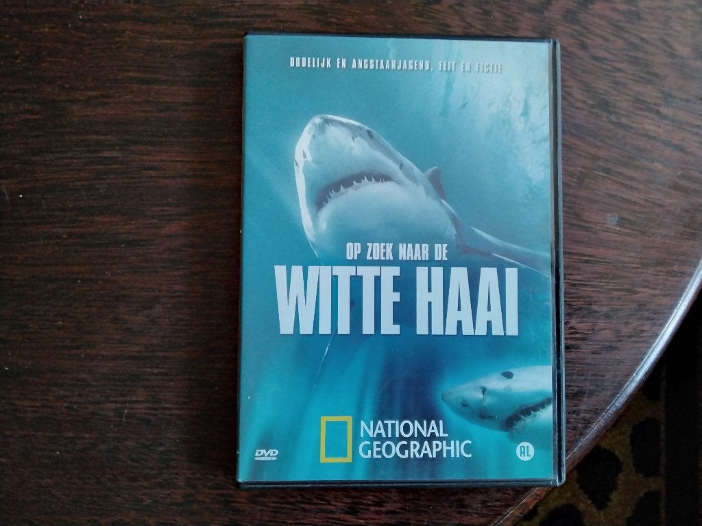 Op zoek naar de witte haai, origineel, Cd's en Dvd's, Alle leeftijden, Ophalen of Verzenden, Zo goed als nieuw, Natuur