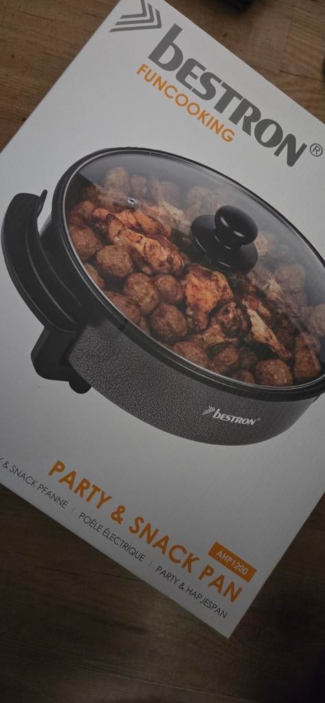 Bestron Party & Snack Pan AHP1200, Ophalen of Verzenden, Nieuw