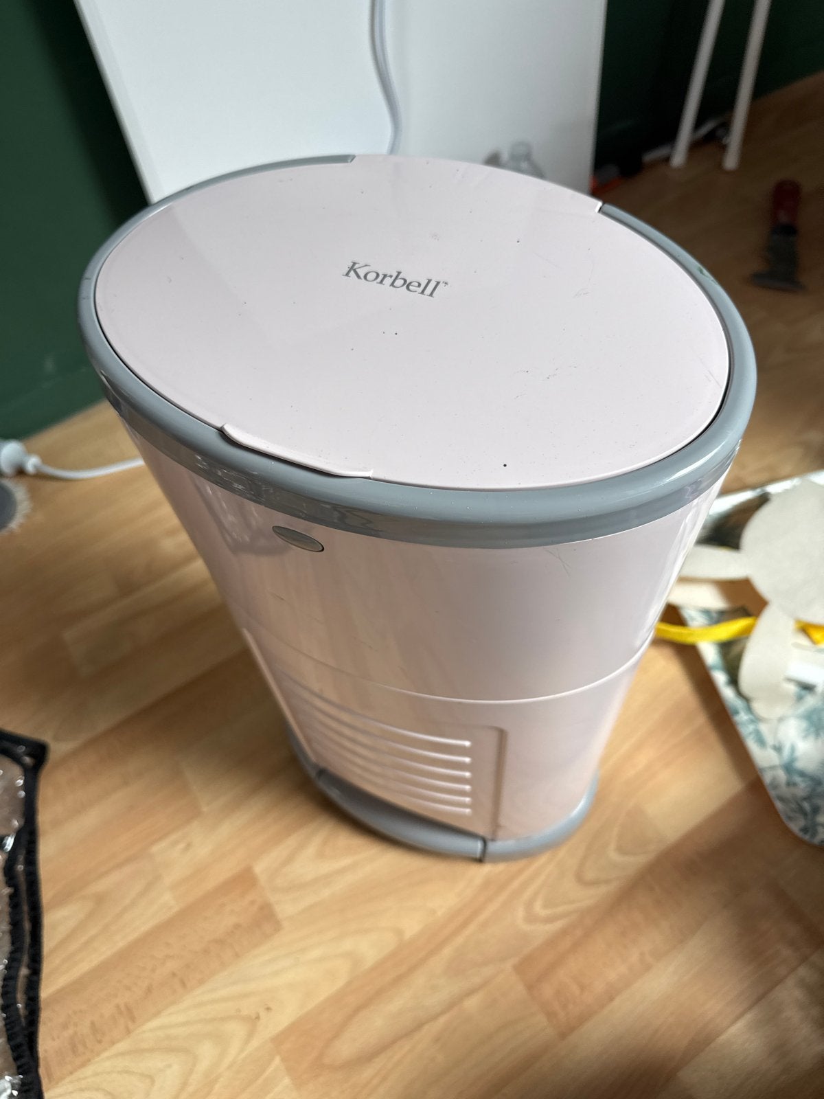 Korbell luieremmer - Roze, 20 tot 30 liter, Ophalen, Gebruikt, Kunststof