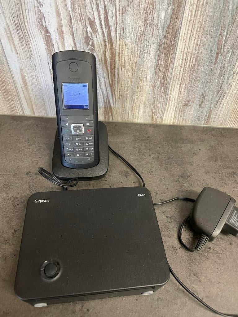 Gigaset E49H draadloze telefoon met basisstation, Telecommunicatie, Ophalen, Gebruikt, 1 handset