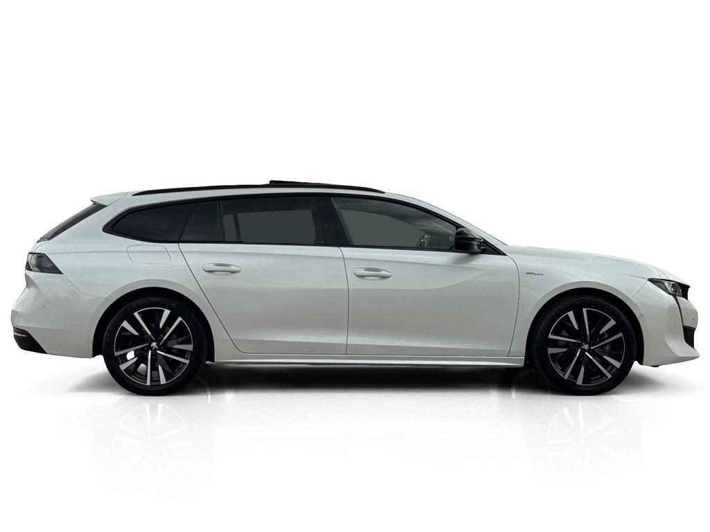 Peugeot 508 SW 1.6 HYbrid PHEV GT Pack ✅ Pano ✅ Nappa Le, 745 kg, Gebruikt, 4 cilinders, Adaptive Cruise Control