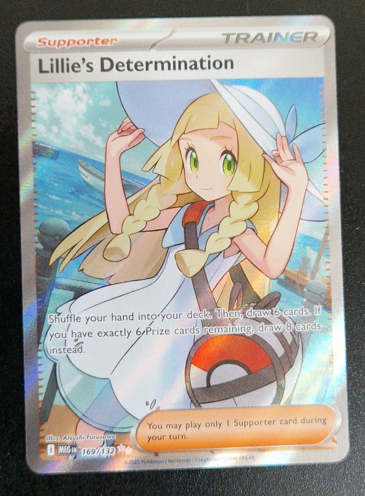 Lillie's Determination (MEG 169), Hobby en Vrije tijd, Verzamelkaartspellen | Pokémon, Ophalen of Verzenden, Zo goed als nieuw