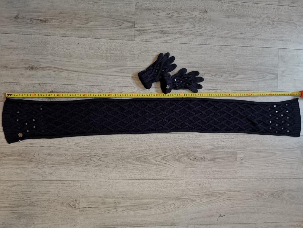 S. Oliver sjaal en handschoenen set voor peuters, Kinderen en Baby's, Babykleding | Mutsen, Sjaals en Wanten, Gebruikt, Ophalen of Verzenden