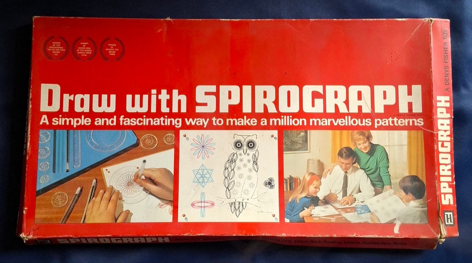Originele Vintage Spirograph Set (1968) - Denys Fisher, Ophalen, Gebruikt