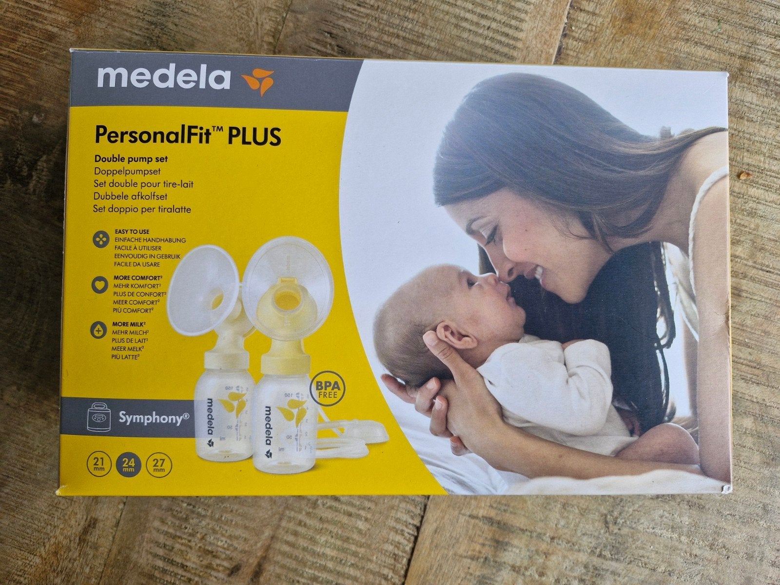 Medela Personal Fit + borstkolfset kolfset kolven, Kinderen en Baby's, Babyvoeding en Toebehoren, Ophalen of Verzenden, Zo goed als nieuw