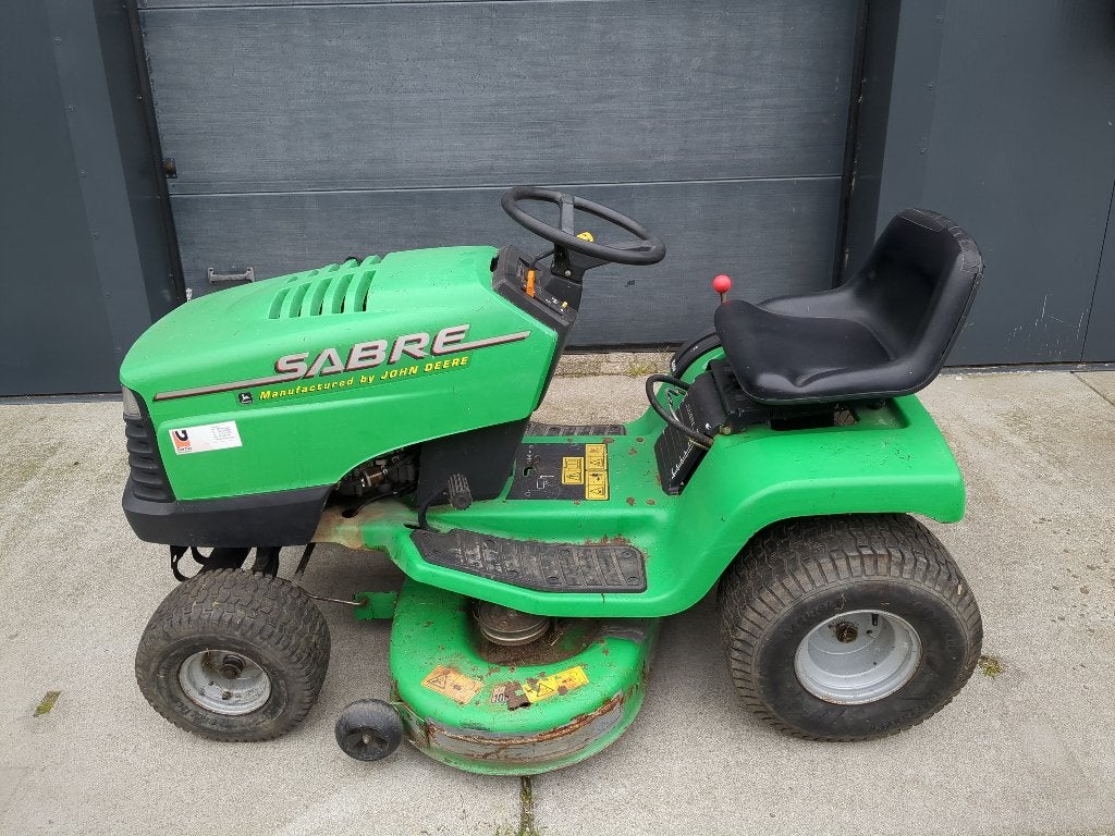 John Deere EuroPro zitmaaier 14PK Hydramat, Gebruikt, Versnellingen, 90 tot 120 cm, Ophalen