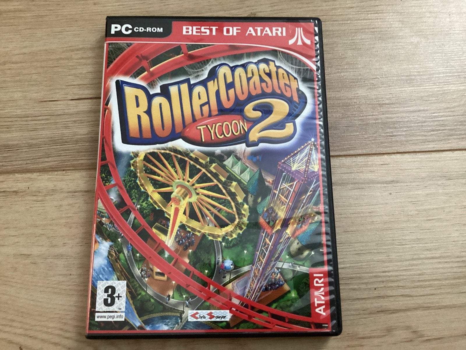 RollerCoaster Tycoon 2 PC CD-ROM - Zo goed als nieuw, Spelcomputers en Games, Games | Pc, Zo goed als nieuw, Simulatie, 1 speler